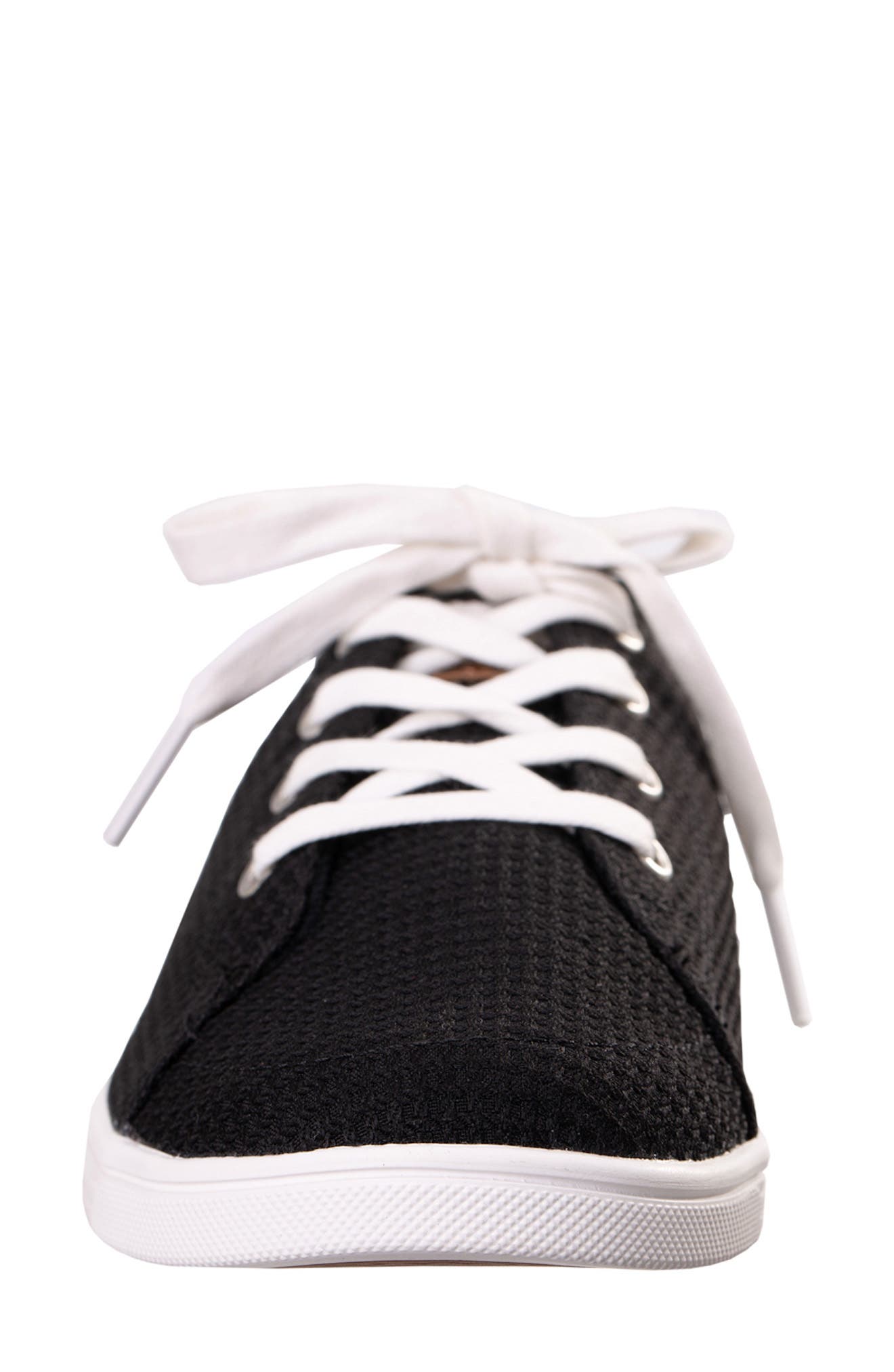 Ophelia Quilted Sneaker, Alternate, color, BLACK