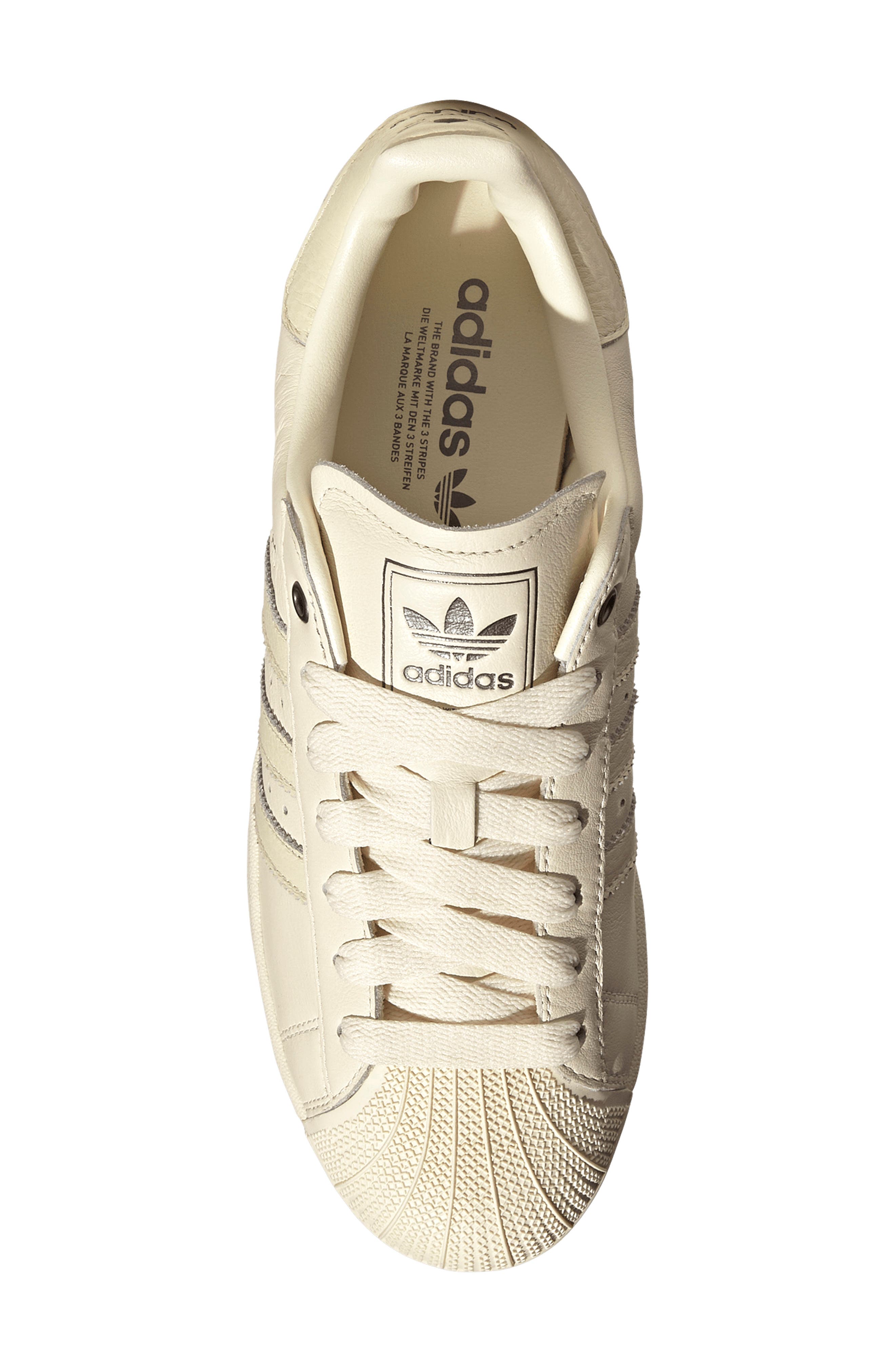 Superstar II Sneaker, Alternate, color, CREAM WHITE/ WHITE/ IRON