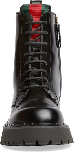 Gucci combat boots women shops