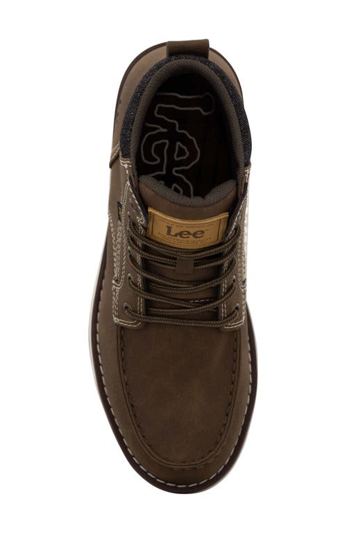 Lee Waylon Lace-up Boot In Green