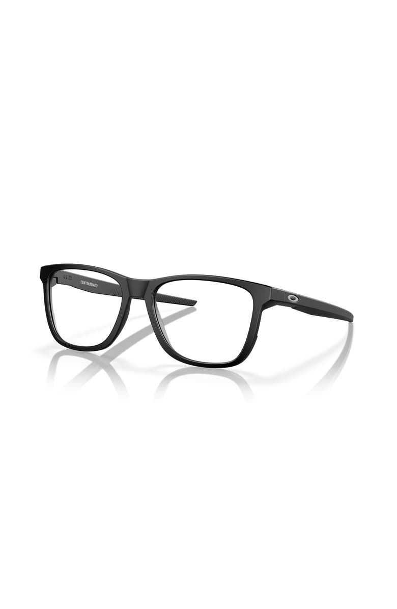 Oakley 55mm Round optical glasses, Main, color, Black