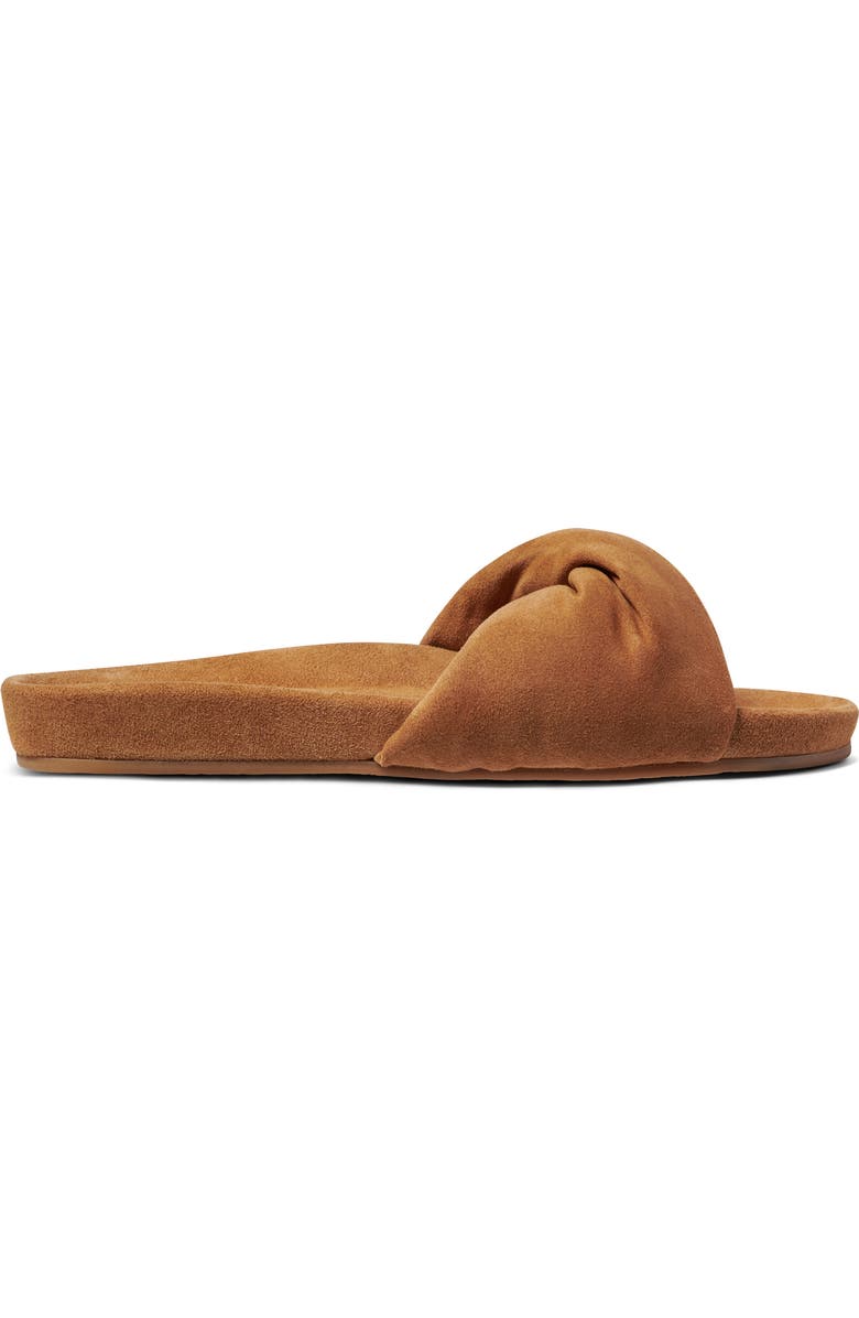 Beek Tesia Slide Sandal, Alternate, color, Almond
