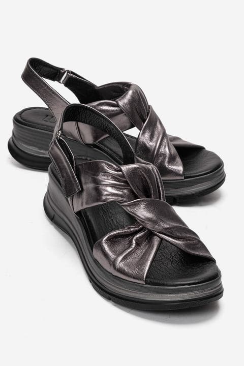 Oara Leather Sandal