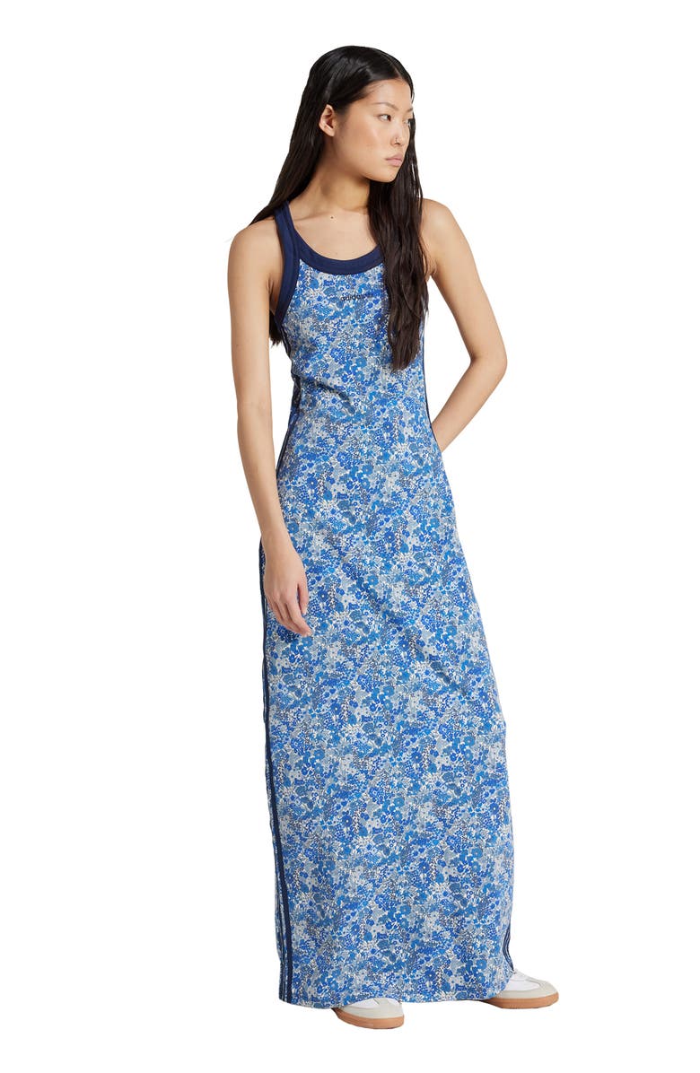 adidas Originals x Liberty London Racerback Maxi Dress, Alternate, color, 