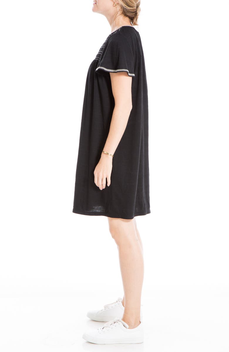 MAX STUDIO Short Sleeve Shift Jersey Dress, Alternate, color,