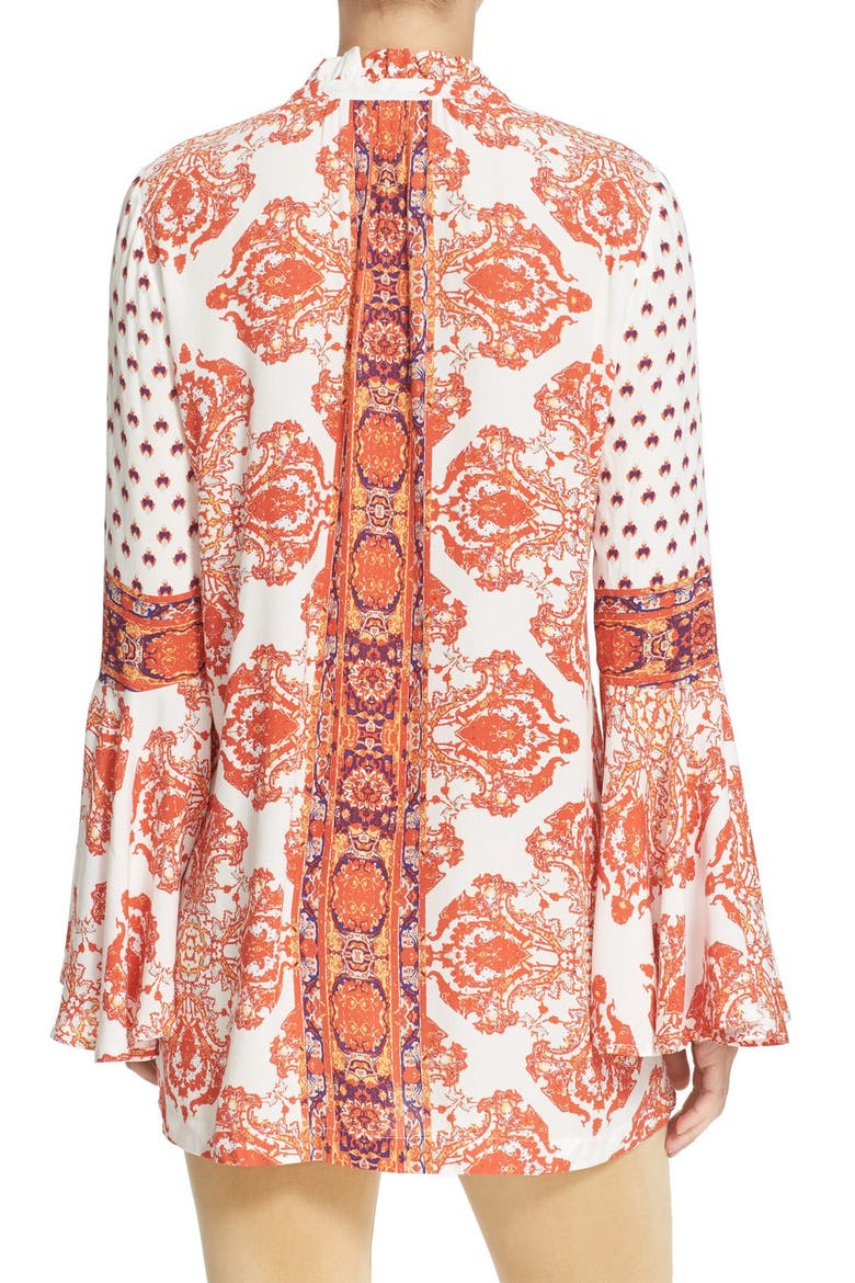 'Magic Mystery' Tunic Top, Alternate, color, CREAM