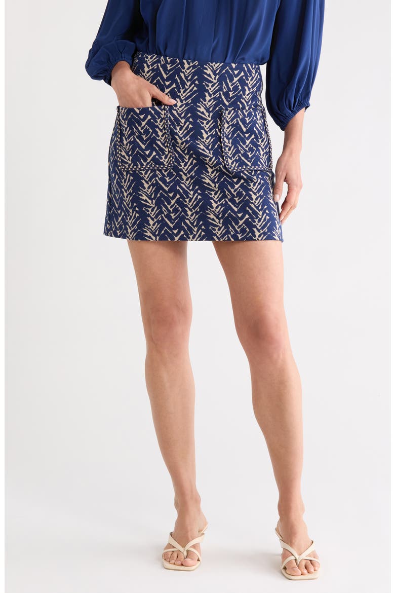 Melina Miniskirt, Main, color, COMO TWEED