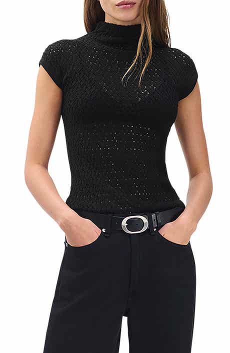 rag & bone Tana Cap Sleeve Sweater