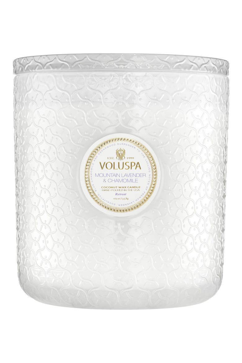 Mountain Lavender & Chamomile Five-Wick Hearth Candle, Alternate, color, NO COLOR