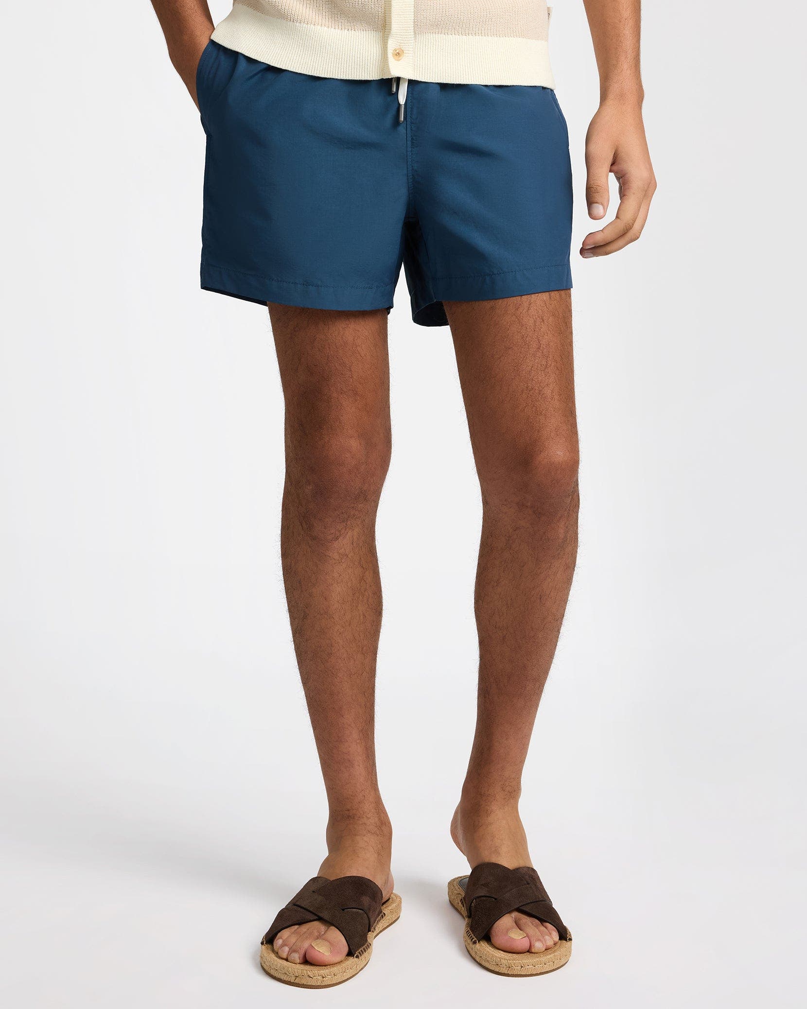 Onia Charles 4" Swim Trunk In Blue