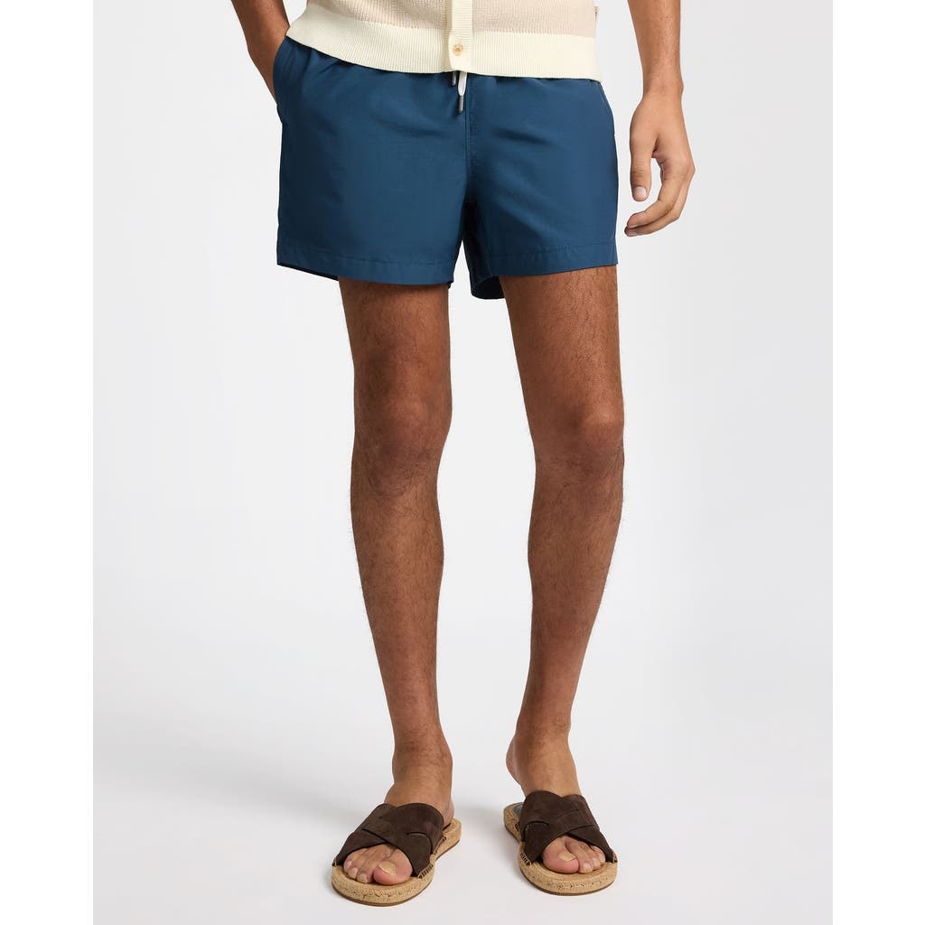 Onia Charles 4" Swim Trunk In Blue