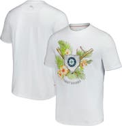 Tommy Bahama Men's Tommy Bahama  White Seattle Mariners Island League T-Shirt