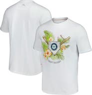 Tommy Bahama Men's Tommy Bahama  White Seattle Mariners Island League T-Shirt