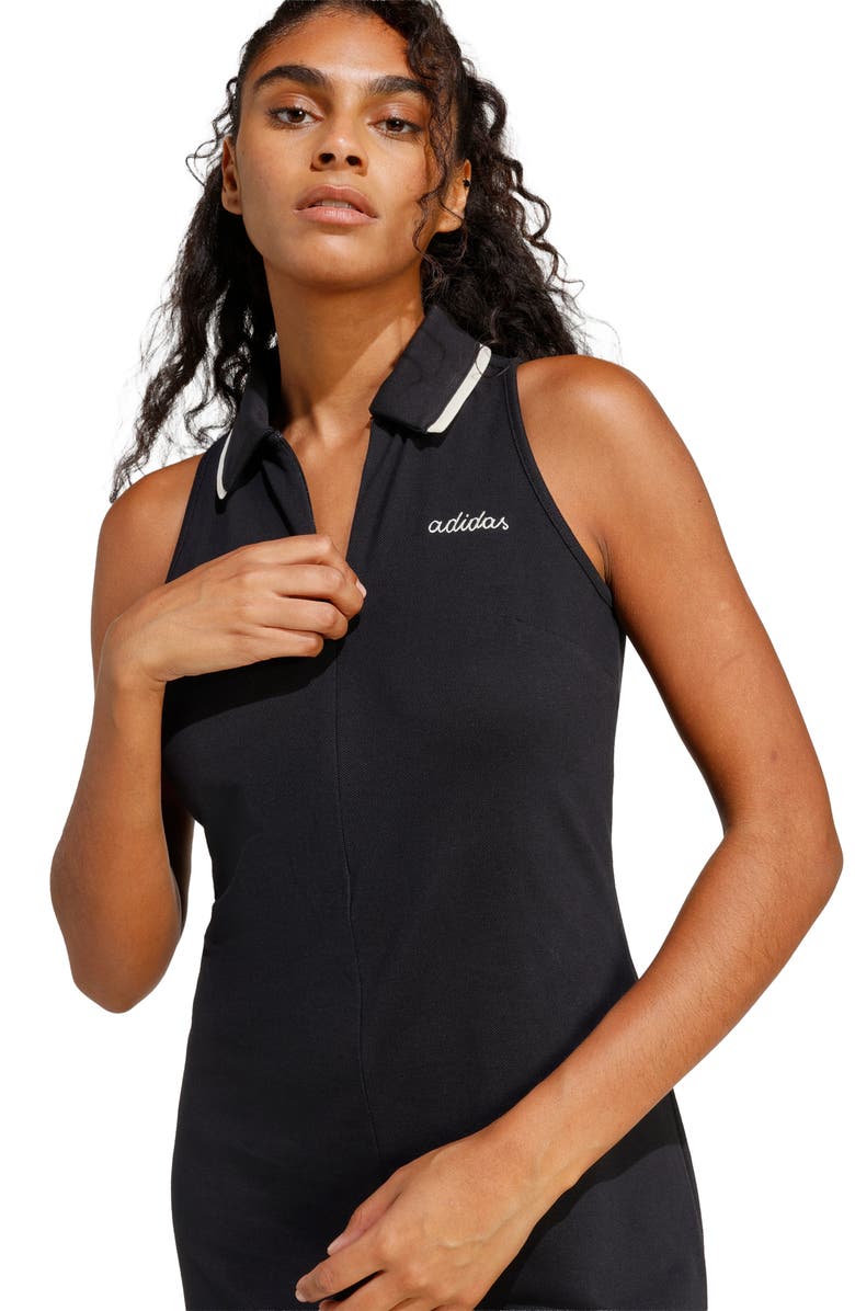 adidas Seasonal Essentials Colorpop Dress, Alternate, color, Black/ Off White/