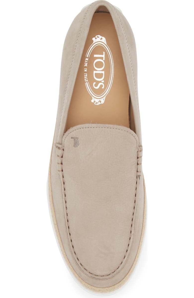 Tod's Pantofola Slip-On Sneaker, Alternate, color, Sasso Scuro