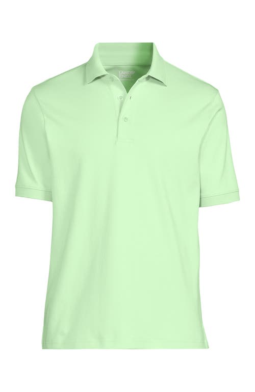 LANDS' END LANDS' END SHORT SLEEVE COTTON SUPIMA POLO SHIRT 