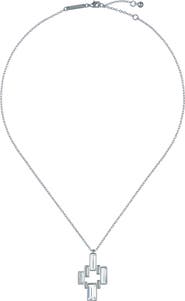 Ted Baker Demina Deco Crystal Pendant Necklace