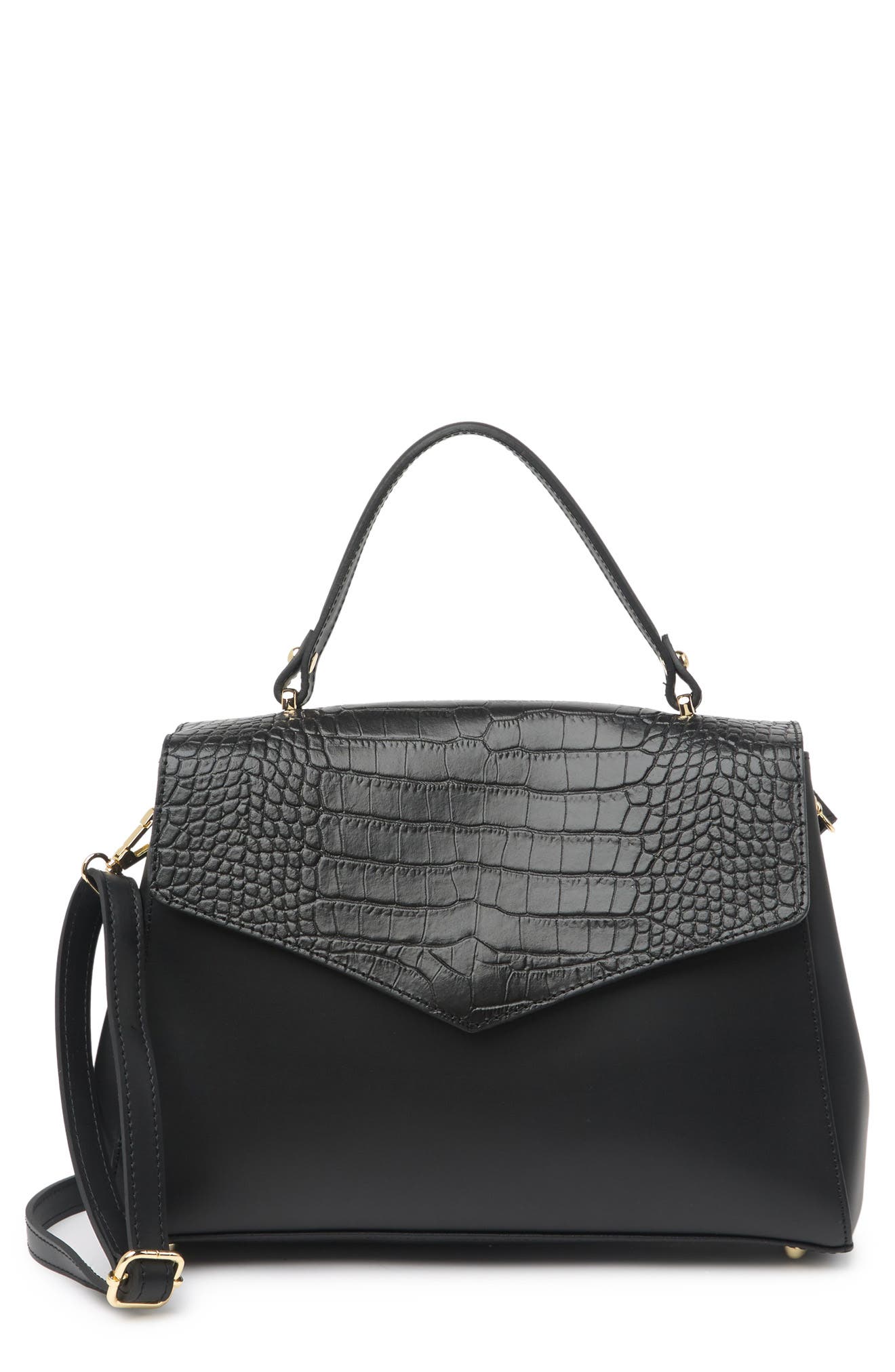 GIORGIO COSTA Top Handle Crocco Luisiana Bag (Men) | Nordstromrack