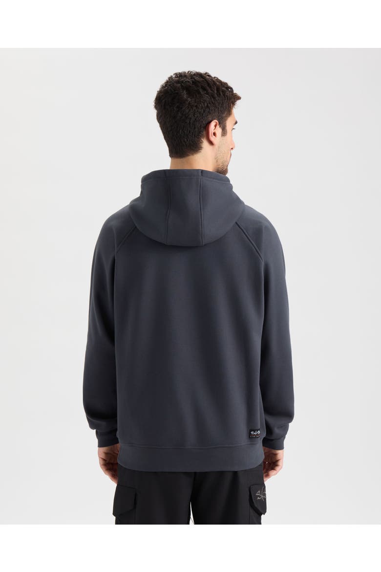 Originator Bonded Fleece Hoodie, Alternate, color, Ebony