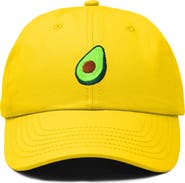 Dalix Avocado Embroidered Food Hat