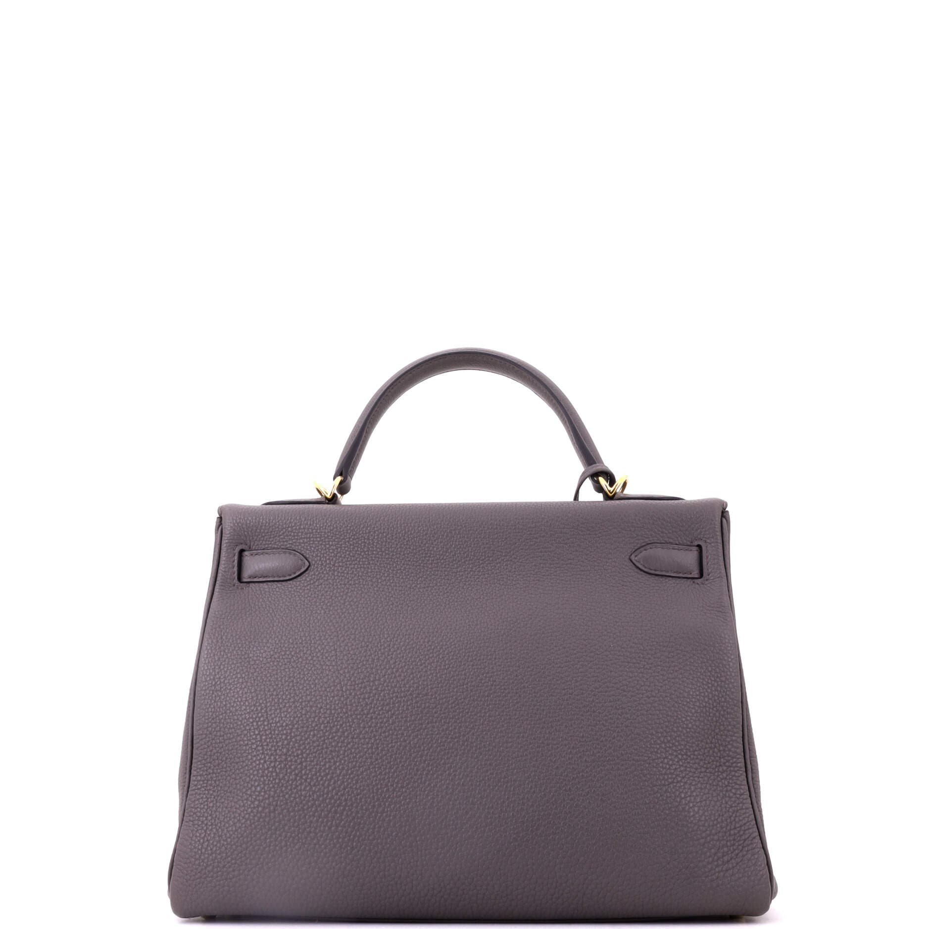 Kelly Handbag Grey Togo with Gold Hardware 32, Alternate, color, Grey