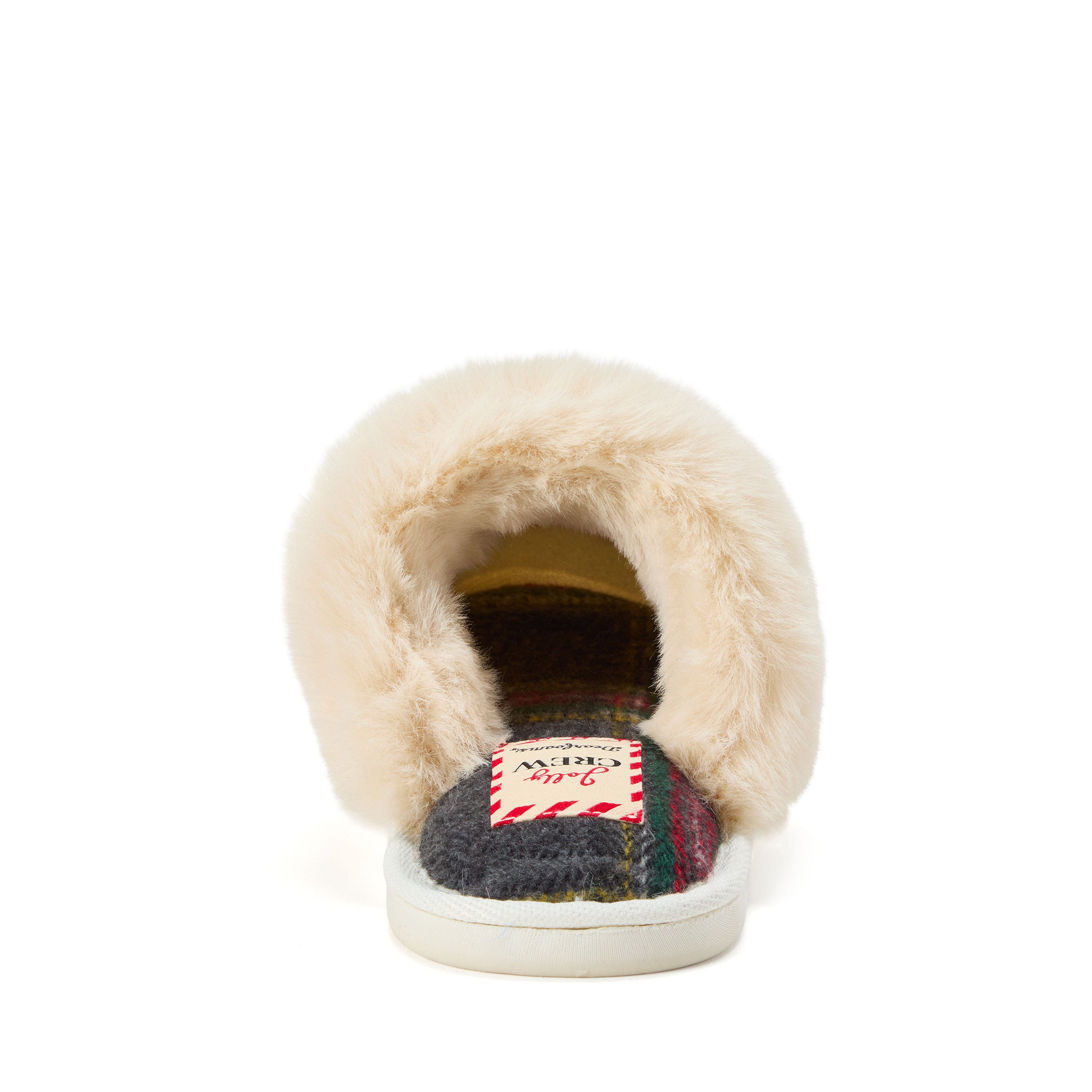 Cozy Scuff Slippers, Alternate, color, CREME BRULEE