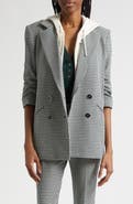 Veronica Beard Rupert Dickey Jacket & French Terry Hoodie