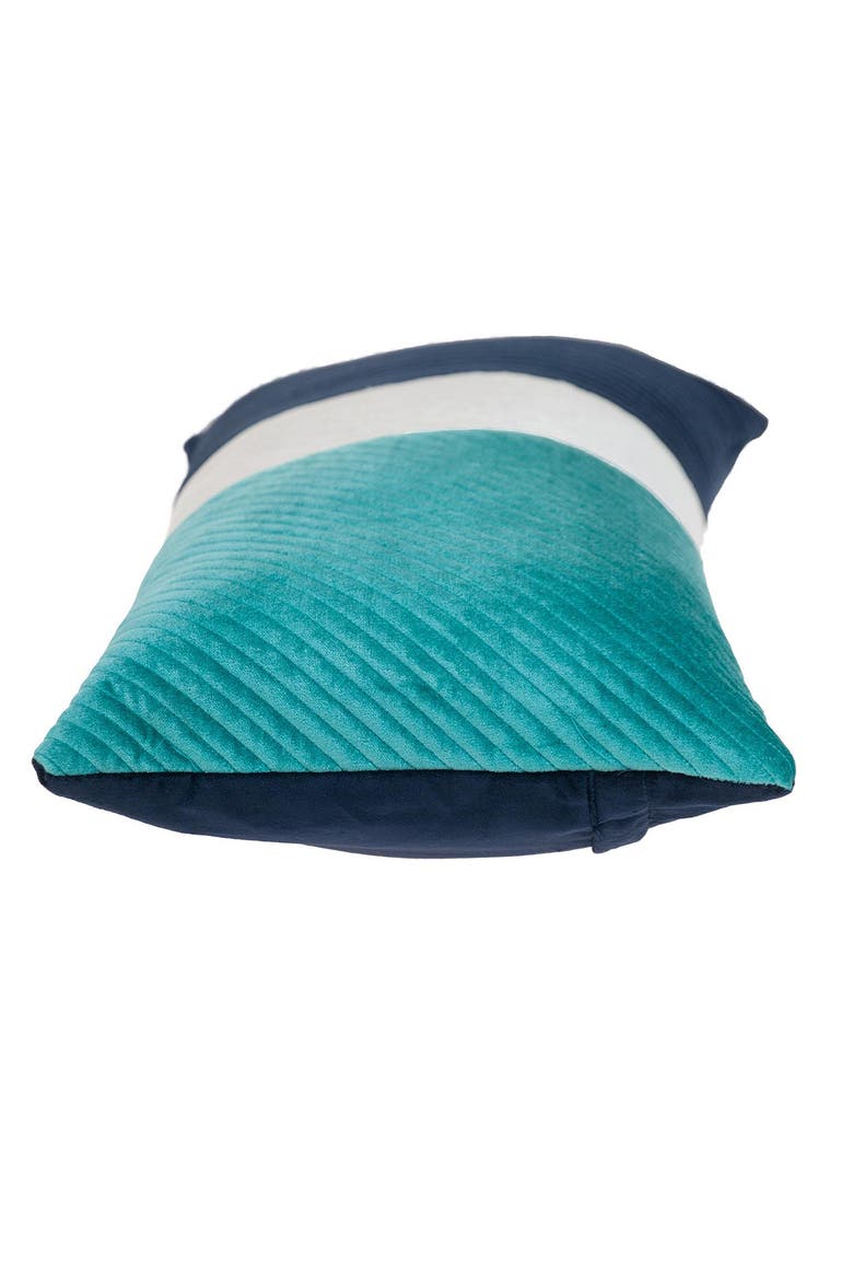 Hiro Throw Pillow, Alternate, color, NAVY