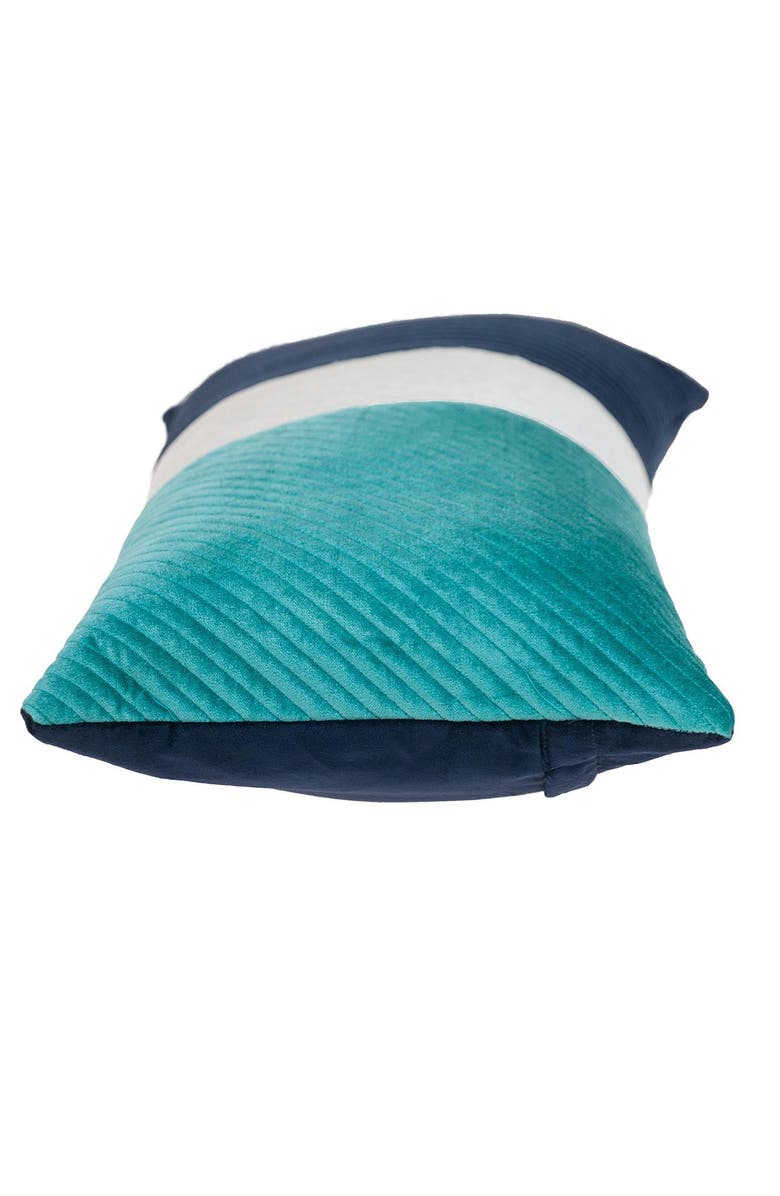 PARKLAND COLLECTION Hiro Throw Pillow, Alternate, color, Navy