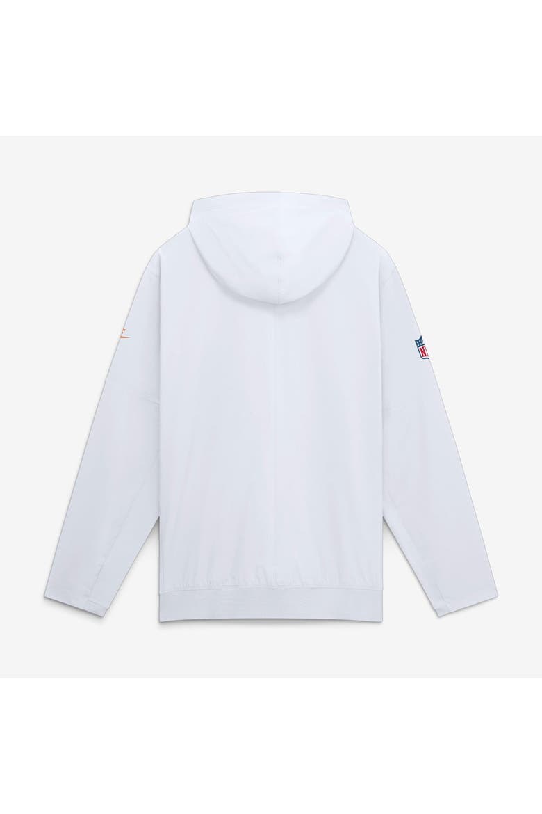 Men's Nike White Tampa Bay Buccaneers Sideline Broken Rules Alternate Anorak Half-Zip Hooded Jacket, Alternate, color, White
