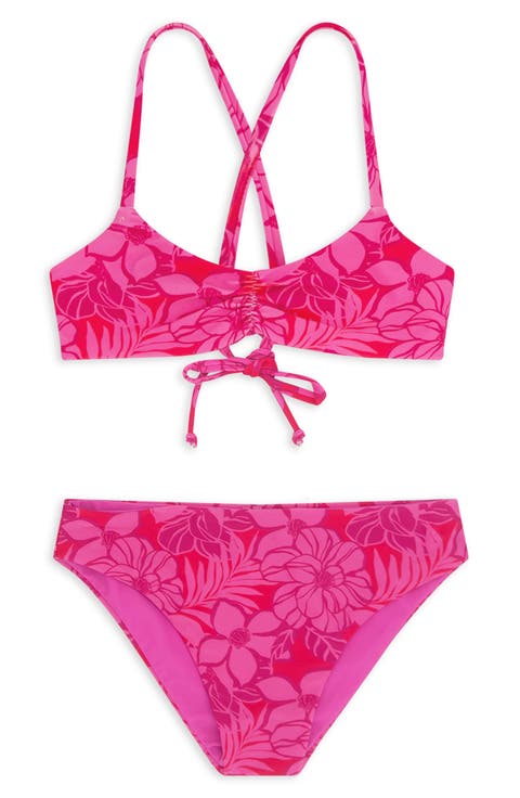 Kids' Sunshine Days UPF 50+ Two-Piece Swimsuit (Little Kid & Big Kid)