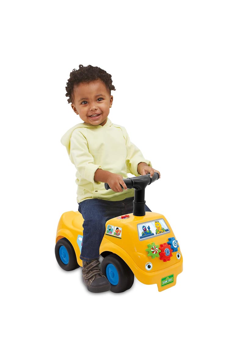 Elmo Sesame Street Lights N' Sounds Rideon, Alternate, color, Yellow
