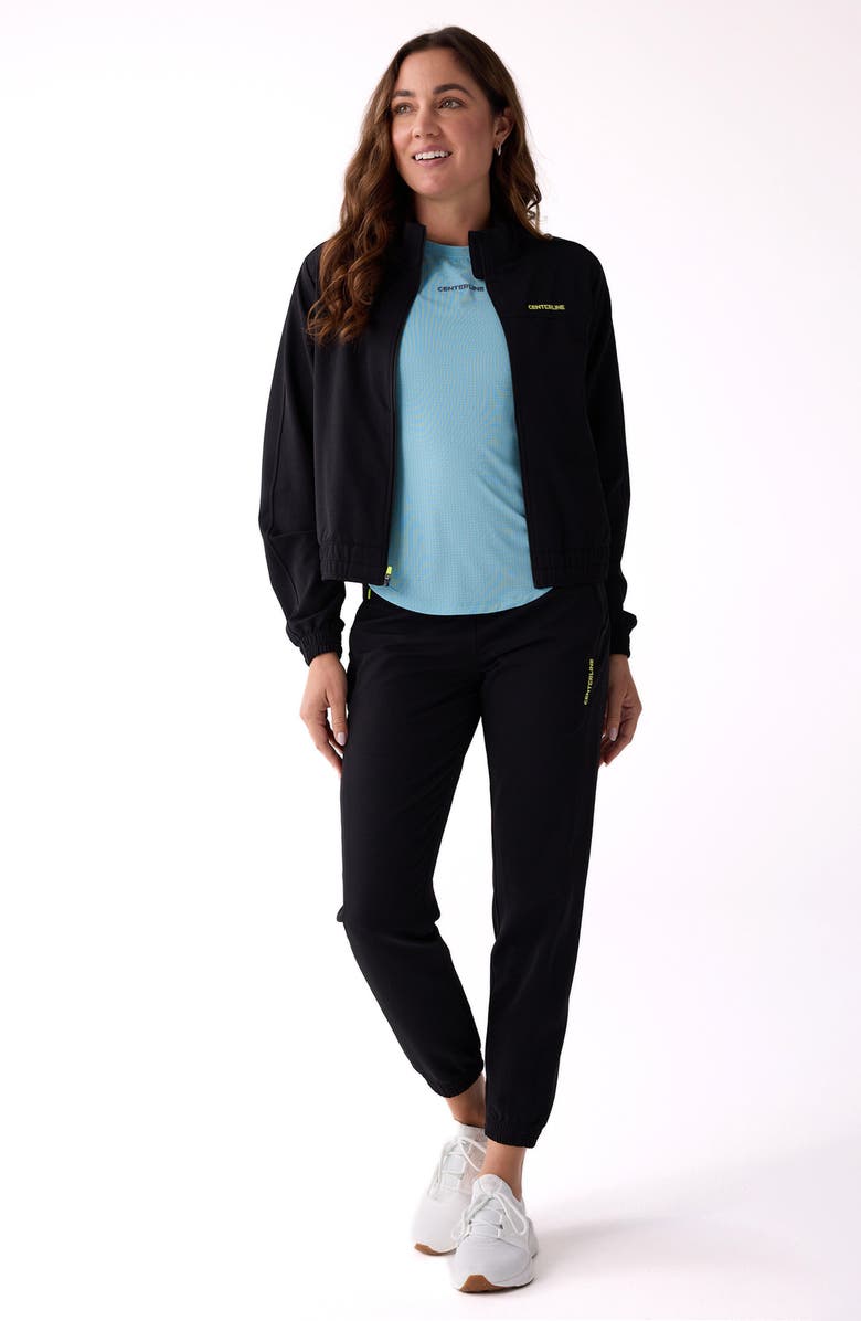 Centerline Athletics Women's Courtside Track Pants, Alternate, color, Black