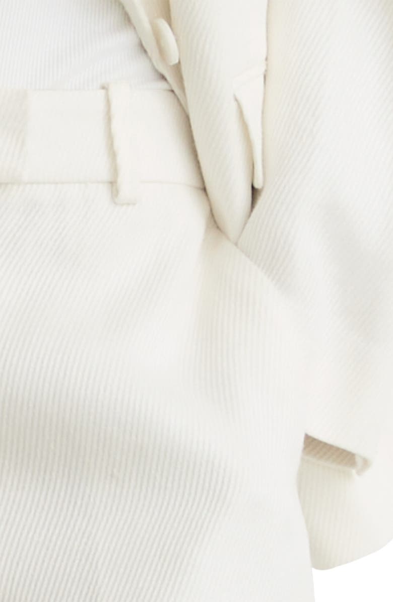 Reiss Alyx Linen Blend Shorts, Alternate, color, Off White