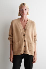 COS Oversized Merino Wool Cardigan