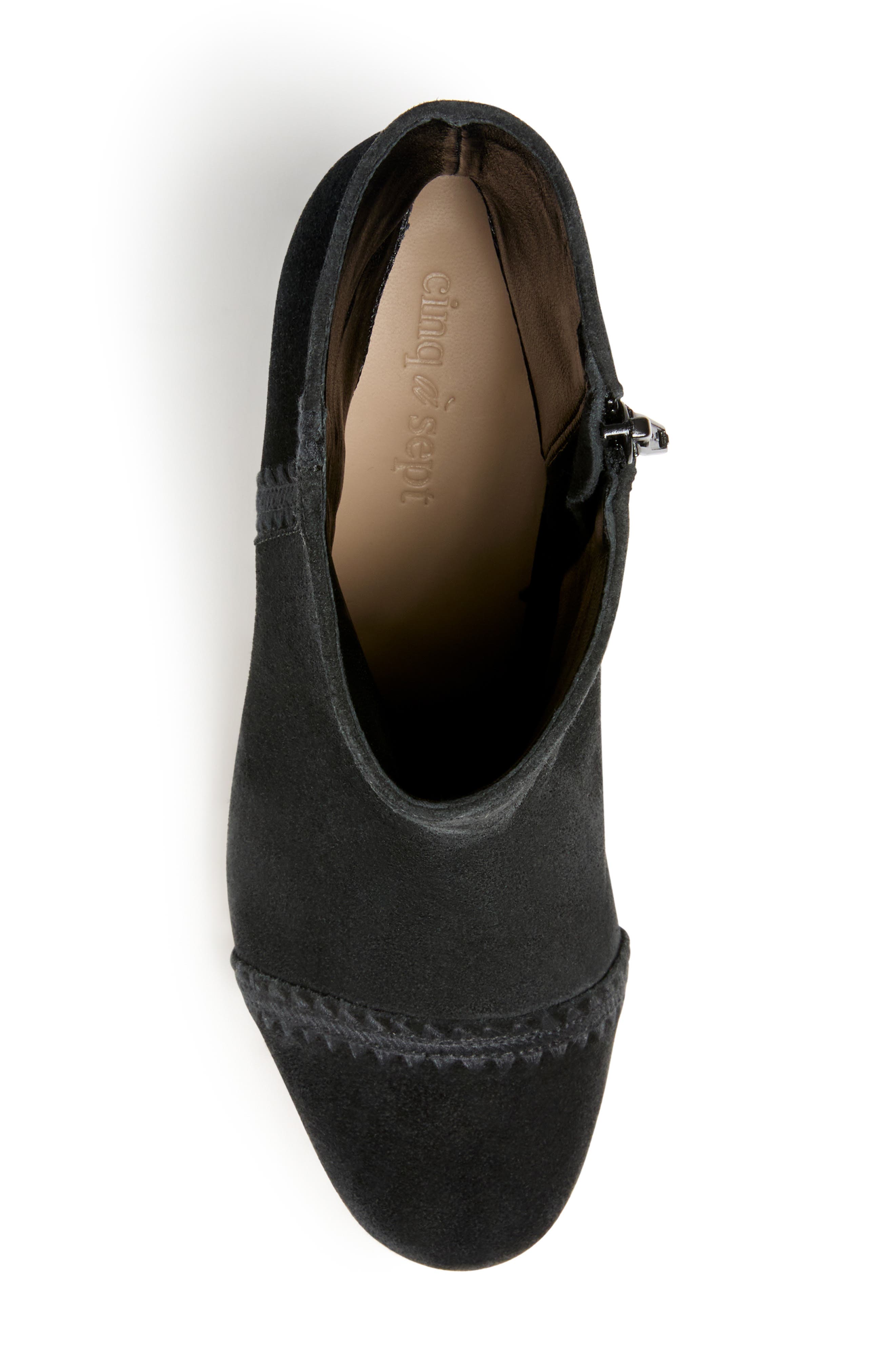 Cinq à Sept Peyton Block Heel Bootie, Alternate, color, 