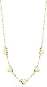 GLAZE JEWELRY Sterling Silver Heart Charm Necklace
