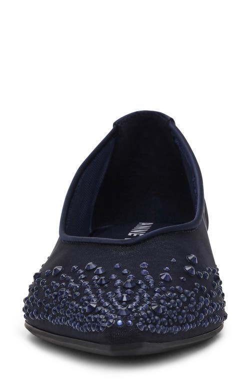 Anne Klein Carlisle Pointed Toe Pump In Blue