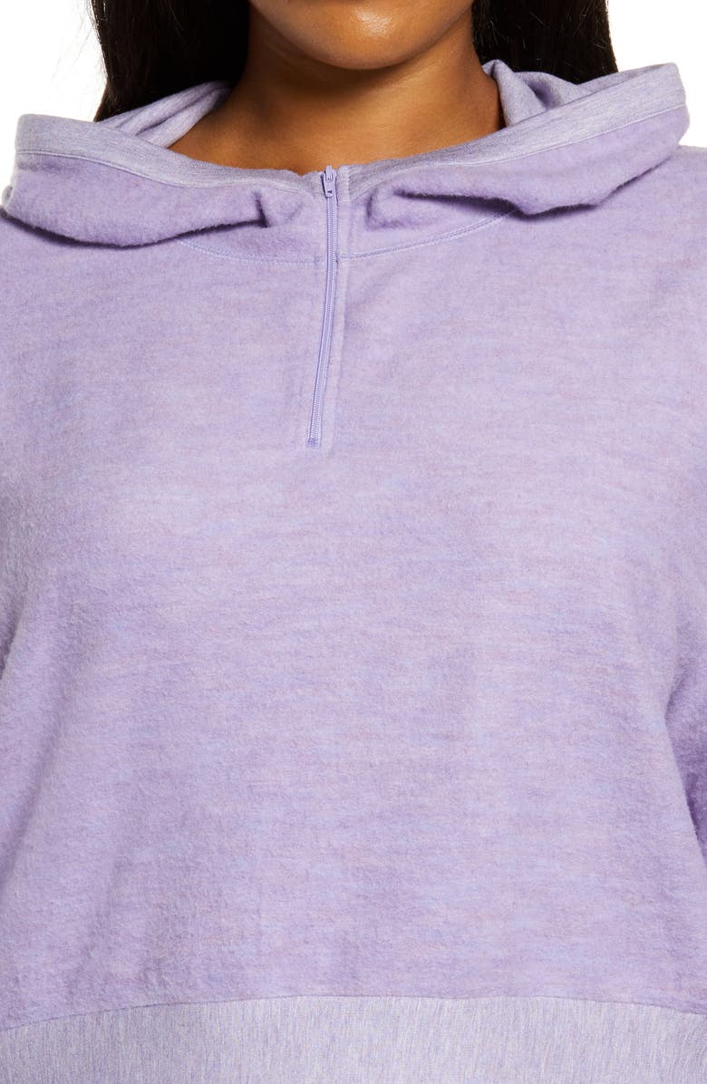 BP. Half Zip Fleece Hoodie, Alternate, color,