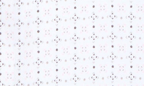 Nordstrom Trim Fit Performance Dress Shirt In Pink Geo