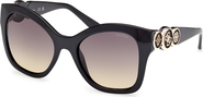 GUESS Medallion Temple Butterfly Sunglasses