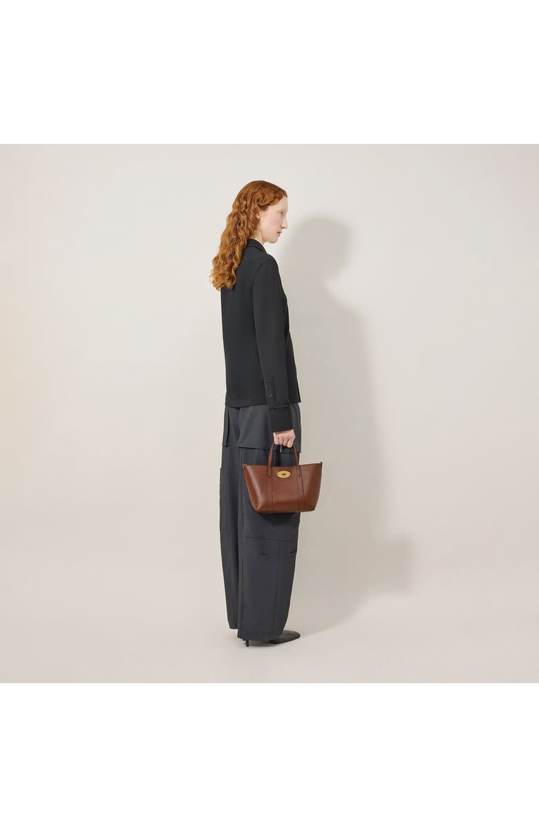 Mulberry Mini Bayswater Tote, Alternate, color, Oak