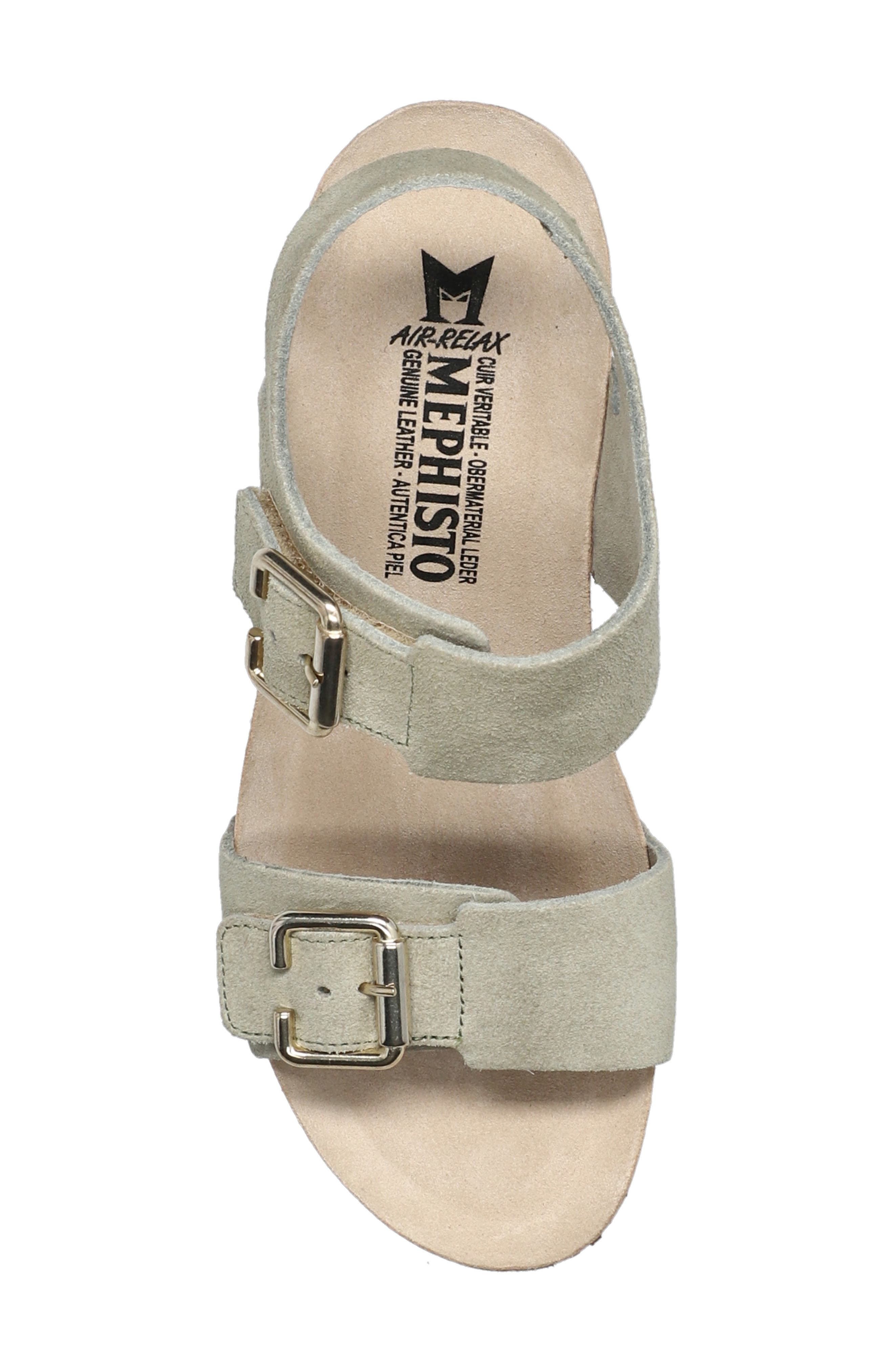 Mephisto Lissandra Platform Wedge Sandal, Alternate, color, 