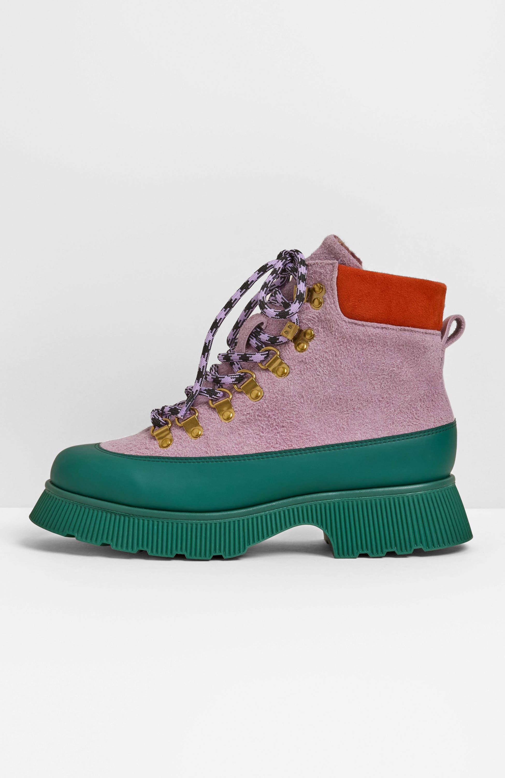 Morris Mudguard Lace Up Bootie, Alternate, color, Violet