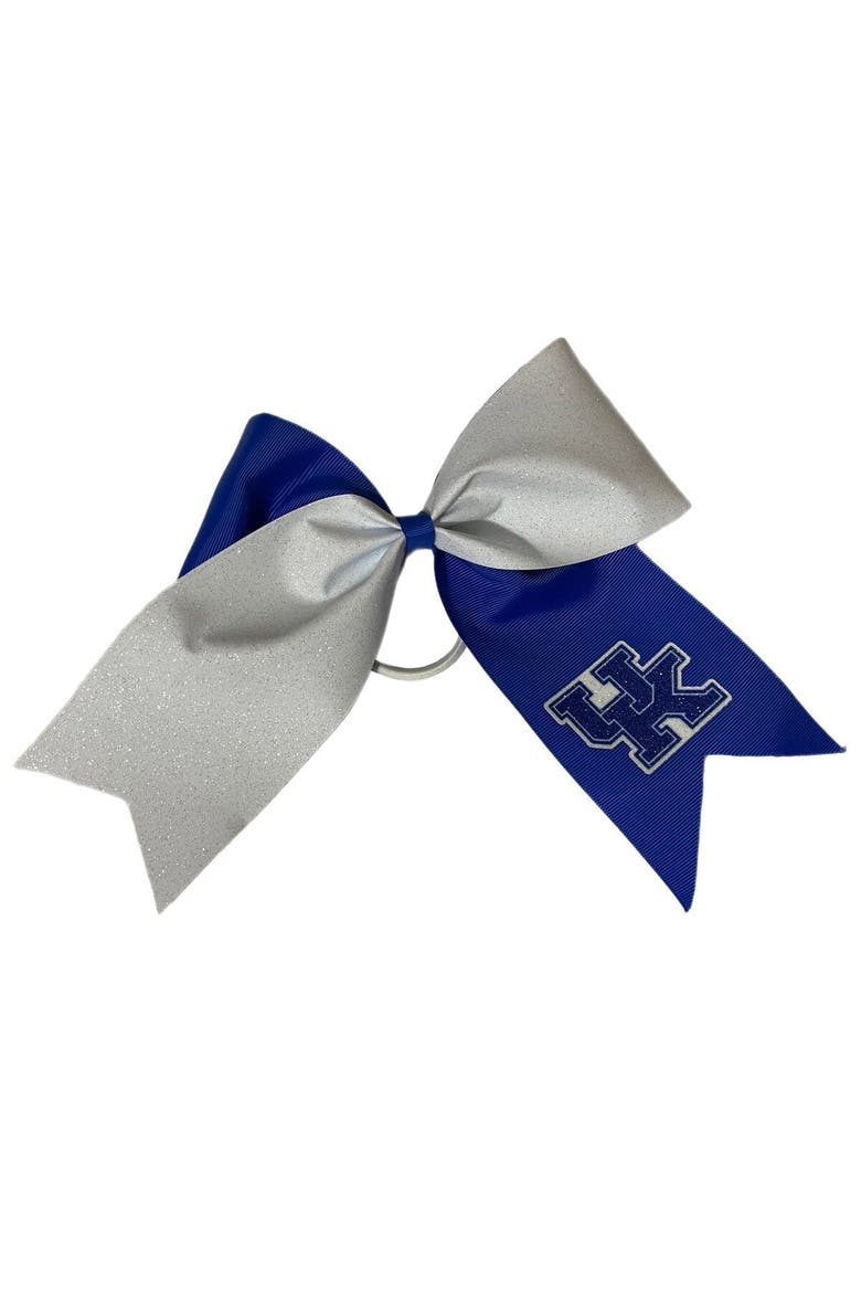 Kentucky Wildcats Jumbo Glitter Bow with Ponytail Holder, Main, color, Blue