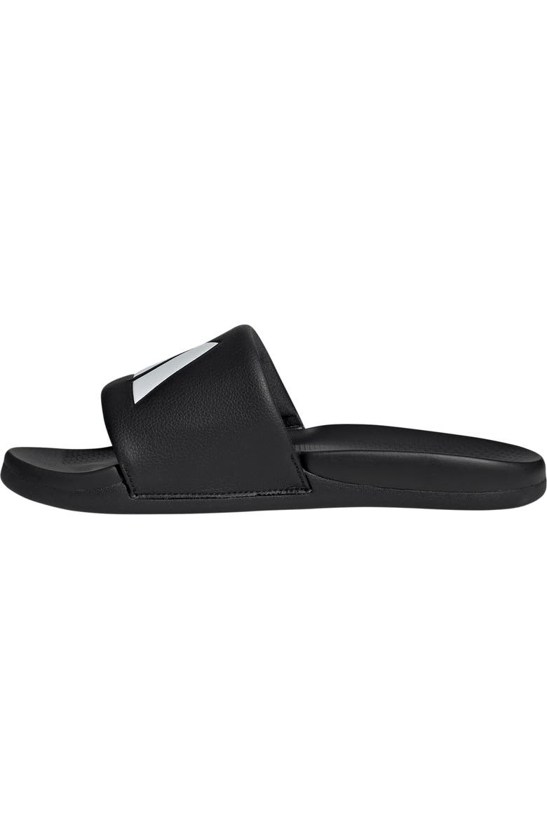 adidas Gender Inclusive Adilette Comfort 2.0 Slide Sandal, Alternate, color, Black/ White/ Black