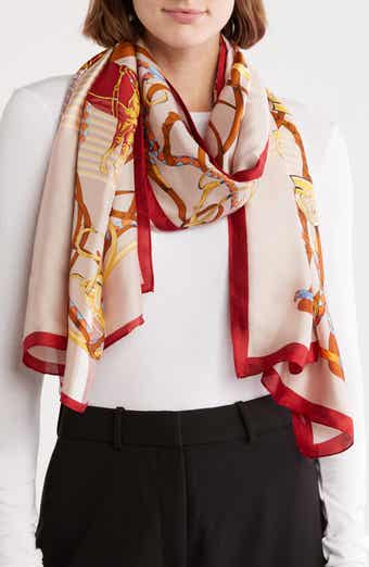 La Fiorentina Equestrian Print Square