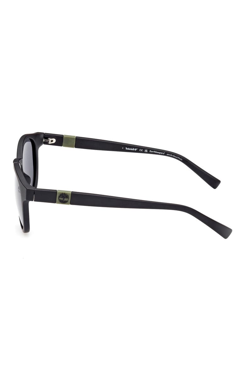 51mm Sunglasses, Alternate, color, MATTE BLACK / SMOKE POLARIZED