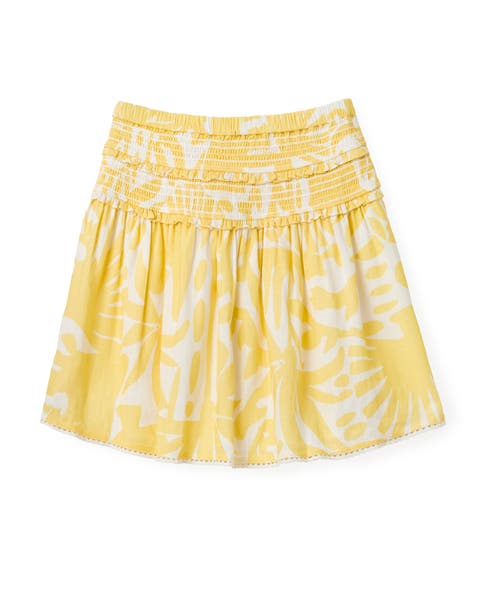 Kylie Linen Mini Skirt
