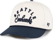 '47 Women's '47 Natural Seattle Seahawks Rope Script Hitch Adjustable Hat